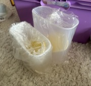 Tupperware Bazyl zawsze sypkie 1,7L+1,25L