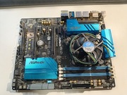 Płyta główna LGA 1150 ASRock z97 Extreme4 + procesor Intel i7-4790K
