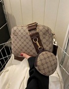 Nowa elegancka Torebka Damska - Listonoszka. Regulowany pasek. Portfelik.