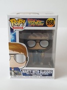 Funko Pop Back To The Future Marty with Glasses #958