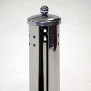 POJEMNIK NA PŁATKI KOSMETYCZNE STAL NIERDZEWNA