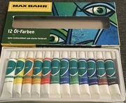 Farby OLEJNE Do Malowania Tubki Mix 12 Kolorów