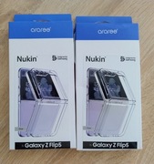 NOWE etui ARAREE do Samsung Z Flip 5 plecki przeźroczyste