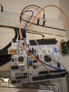 STM32 NUCLEO-F334R8 płytka stykowa czujnik buzzer i diody zestaw