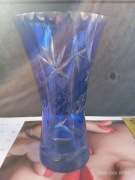 Piękny kobaltowy wazon 