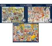 puzzle Jumbo Falcon Blue TRZY komplety - WASGIJ Graham Thompson - IDEALNY