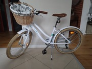 Rower 24" biały dla dziewczyny Le Grand Pave Junior 24"