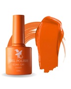 Lakier Hybrydowy do paznokci 10 ml UV/LED Trwałość do 3 tygodni Marchewkowy