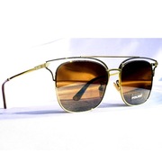 Okulary Police Empire 1 SPL 575 Gold Italy złote brązowe polaryzacja sungla