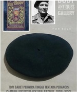 Laulhere VRAI Basque , wełniany, oryginalny beret Baskijski. 55 cm