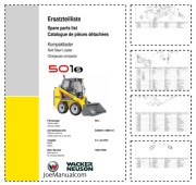 Wacker Neuson 501s Parts Catalog  Katalog części Nr. Ser. DA00010 DB00112
