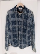 Tommy Hilfiger Denim koszula męska M krata vintage 100% cotton