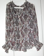 Mgiełka w kwiaty H&M XL