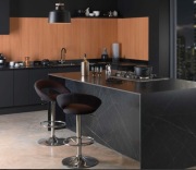 Blat FORMICA  Kompakt Nero Graphite NDF 2235x650x12mm Czarny Rdzeń