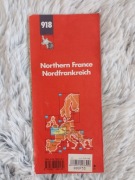 Northern France Michelin mapa 1992