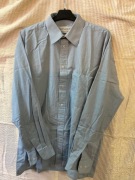 Szaro niebieska koszula