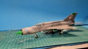 MIG-21 MF model gotowy