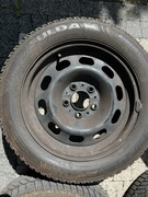 Felgi stalowe BMW 16” 5x120 + opony zimowe Fulda + opony letnie Michelin