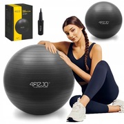 Piłka rehabilitacyjna Reh Ball 65 cm 4FIZJO dmuchana czarna