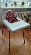 Krzesełko do karmienia IKEA Antilop + poduszka nadmuchiwana z pokrowcem