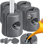 Stojaki pod pawilon 4 sztuki KESSER 