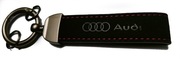 Skórzany brelok z logo Audi 