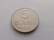 Rumunia 5 bani 1963