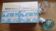 Miu Miu Edp L'eau Bleue, Edt L'eau Rosee 2x20 ml, używane, unikat!