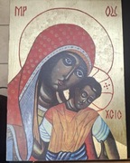 Obraz Matka Boska styl Wschodni T