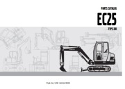 Katalog części  Volvo EC 25 