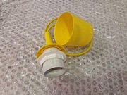 Zwis, zawiesie, kabel do lamp wiszących E27 - żółty