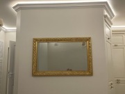 Mirror Tv!! Telewizor w złotej ramie i lustrze !!