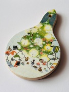 Deska dekoracyjna Muminki święta choinka zima prezent 