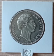 Niemcy, Bawaria, Ludwik II, talar 1871, Monachium .-NOWE BICIE 2006