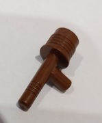 Lego - element 3959 pochodnia old brown 