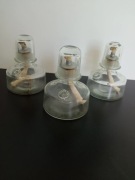 Palnik spirytusowy szklany 150 ml zatyczka szklana