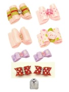 KOKARDKI DLA PIESKÓW komplet 8 sztuk