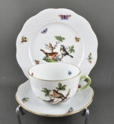 Herend Rotschild  - Trio zestaw śniadaniowy 