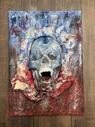 Obraz przestrzenny „Zimowy sen”, 35x25cm, akryl