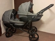 Wózek bliźniaczy bebetto 42 2w1