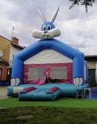 Suchy basen z kulkami duży dmuchaniec „Zając” animacje impreza