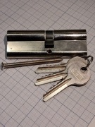 Wkładka patentowa LOB ARES 40/45 nikiel-satyna 