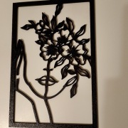 Dekoracja ścienna- druk 3D