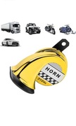 Klakson ślimakowy Horn HR-K020A 510Hz 12V złoty