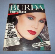 Burda International Jesień 1985 wykroje Vintage