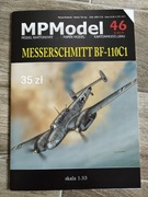 Model kartonowy Messerschmitt BF-110C1