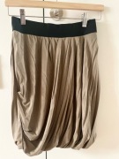 Szara / khaki mini bombka Catherine Malandrino