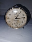 Stary budzik Junghans W. Heuer F. Kupferdreh