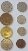 Monety belgijskie do wyboru. Cena za sztukę 2 zł.