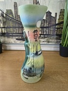 Wazon ceramiczny ręcznie zdobiony – motyw orientalny